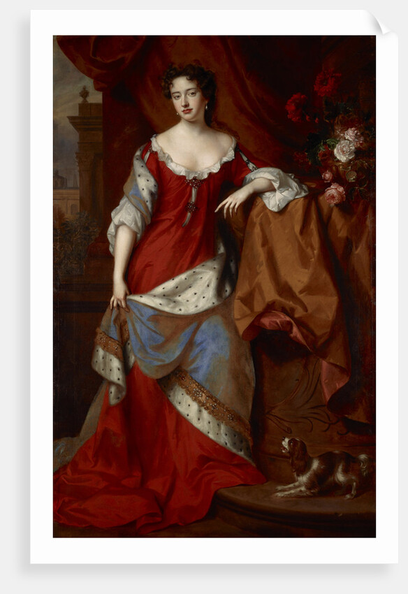 Queen Anne, when Princess of Denmark, 1665 - 1714. Reigned 1702 - 1714 by Willem Wissing and Jan van der Vaardt